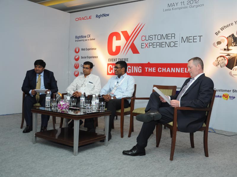 Venky and Ted on the panel with Flipkart team