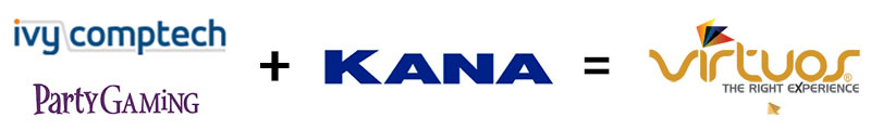 IVY Comptect, Party Gaming, Kana, Virtuos Solutions