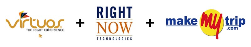 Virtuos, RightNow Technologies, MakeMyTrip